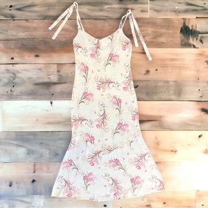 ⚡️SALE NWT Reformation Christianna Leila Floral Printed Dress